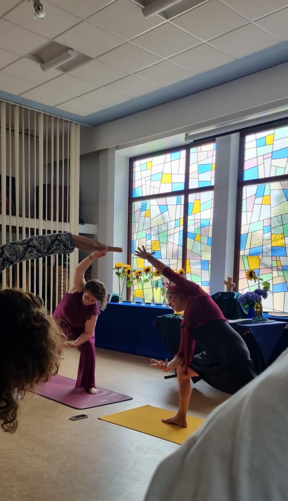 Yoga-Übung